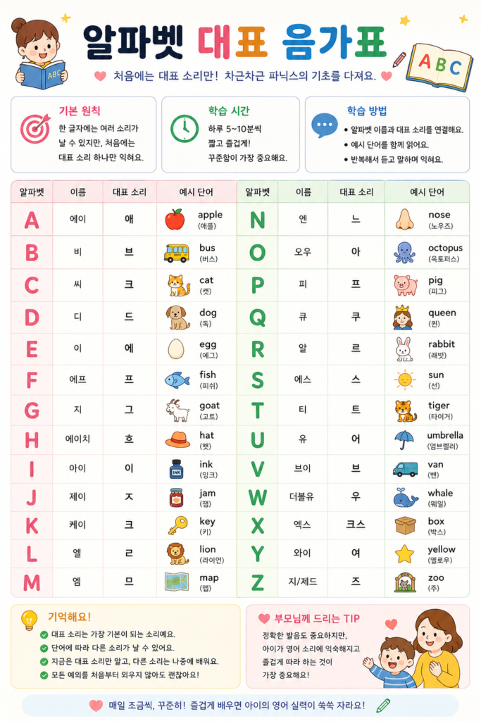 파닉스대표음가