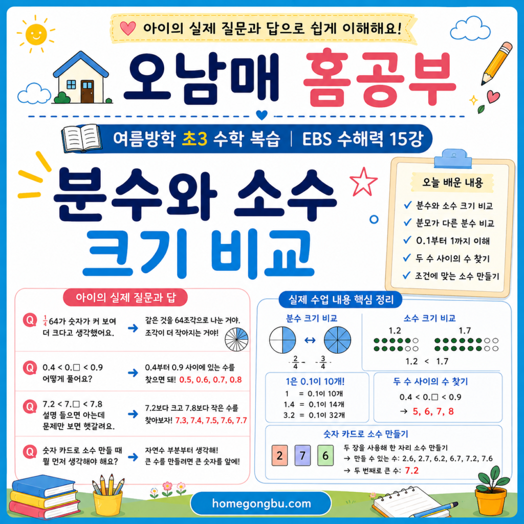 초등 분수 소수